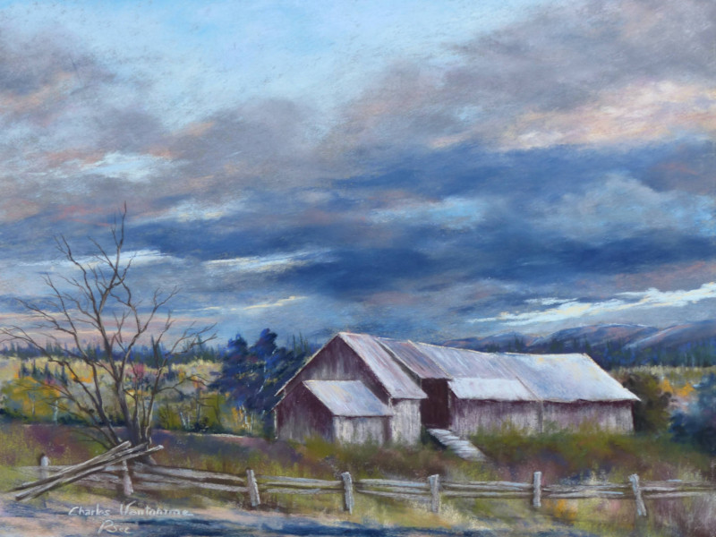 Fin de journée sur Charlevoix (Québec)