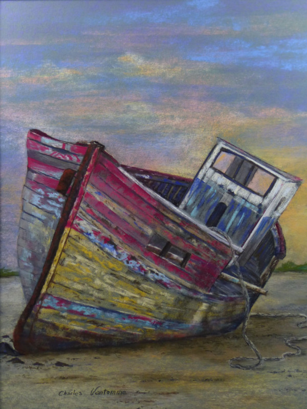 Fin de vie d'un bateau de pêche