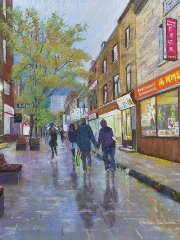 Rue de la gauchetière, Montréal